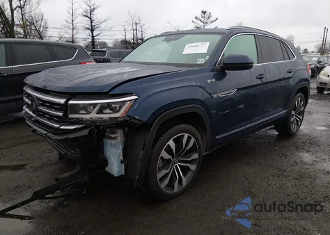 2022 Volkswagen Atlas Cross Sport 3.6L V6 Sel Premium R-Line z USA, uszkodzony, nr VIN 1V2FE2CA9NC209687